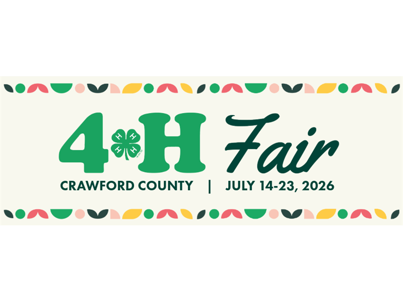 Logo for 2026 Crawford County Fair